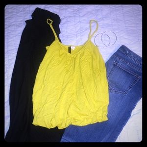 Bubble tank top (H&M)